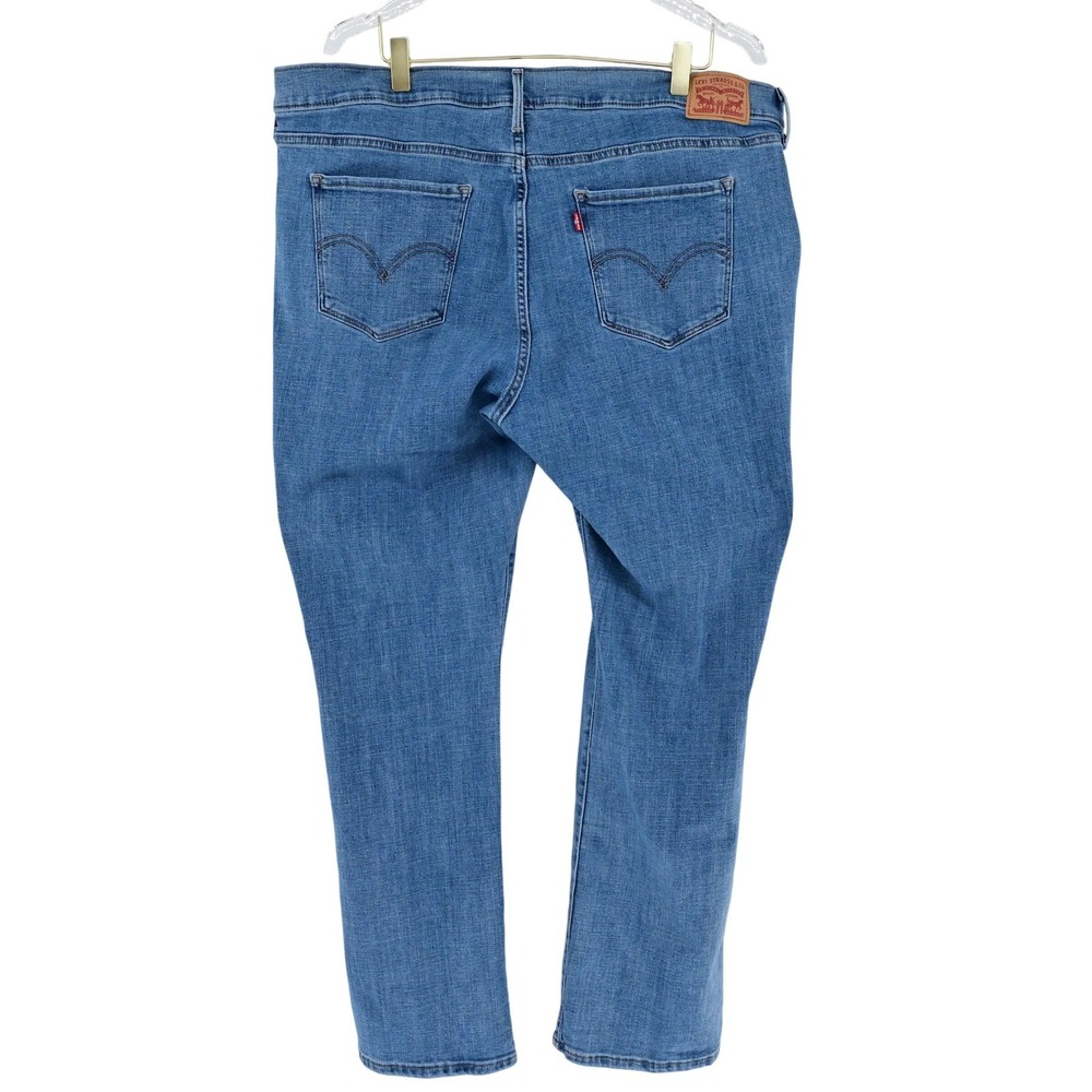 Levi's Plus Size 20W Classic‎ Straight Jeans Women's Light Blue Denim
